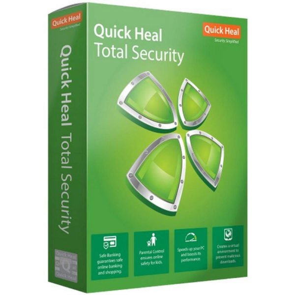 Quick Heal Total Security 1 PC 1 Year Delhi Nehru Place