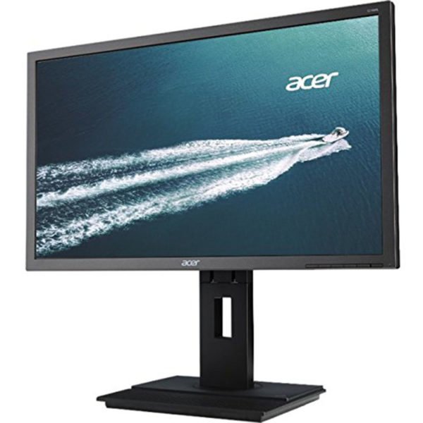Acer B246HL 24 LED LCD Monitor 16.9 5 ms Price Delhi Nehru Place India. 24" HD widescreen LCD - 1920 x 1200 resolution - 100,000,000:1 contrast ratio - 5ms response time - White LED backlight - integrated speakers - DVI - VGA - - adjustable display angle - 3-year limited warranty