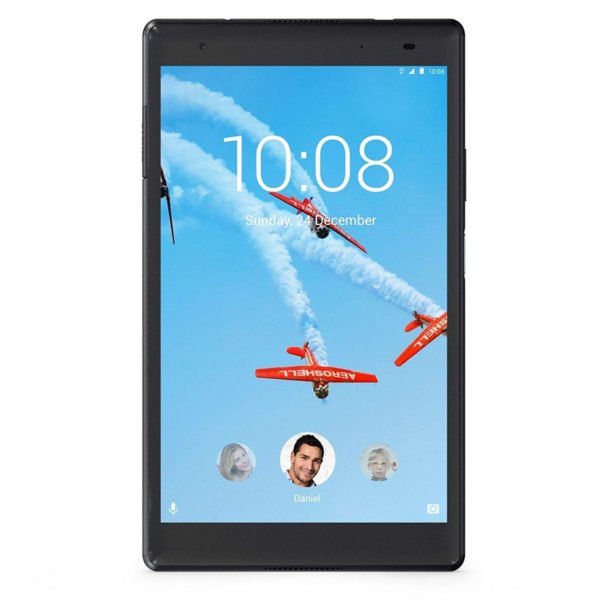 Lenovo Tab4 8 Plus Tablet Price Delhi Nehru Place India. 8MP primary camera and 5MP front facing camera 20.32 centimeters (8-inch) capacitive touchscreen with 1920 x 1200 pixels resolution Android v7.0 Nougat operating system with 2GHz Qualcomm MSM8953 octa core processor, 3GB RAM, 16GB internal memory and dual SIM (nano+nano) dual-standby (4G+4G) 4850mAH lithium-ion battery providing talk-time of 20 hours 1 year manufacturer warranty for device and 6 months manufacturer warranty for in-box accessories including batteries from the date of purchase