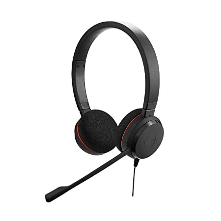 Wired stereo online headphones