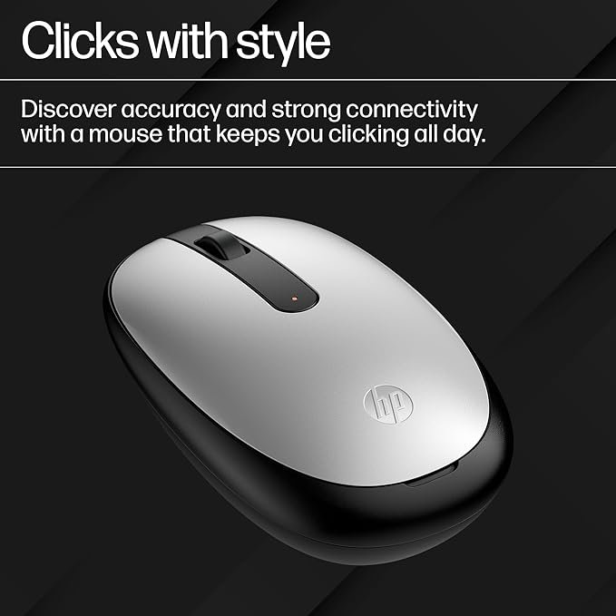 HP 240 Pike Silver Bluetooth Mouse