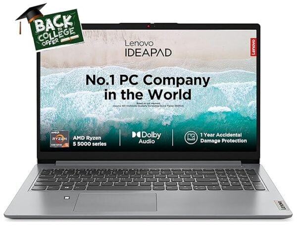 Lenovo IdeaPad AMD Ryzen 5 Laptop